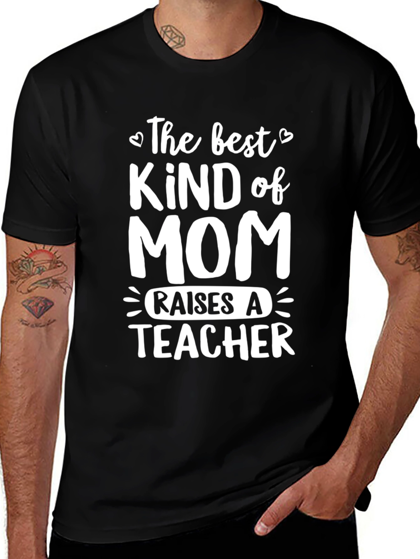 Best Kind of Mom Raises a Teacher T-Shirt