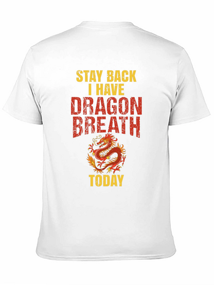 Dragon Breath Graphic T-Shirt - Stay Back Today