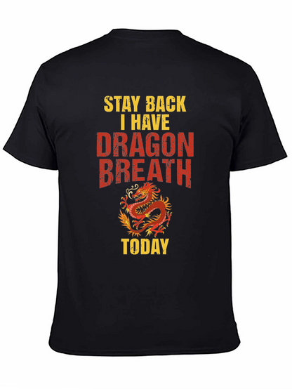 Dragon Breath Graphic T-Shirt - Stay Back Today