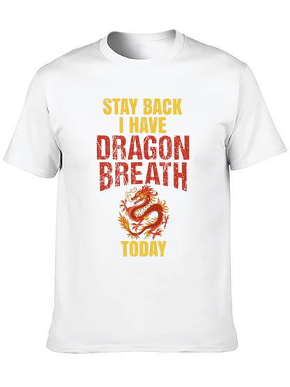 Dragon Breath Graphic T-Shirt - Stay Back Today