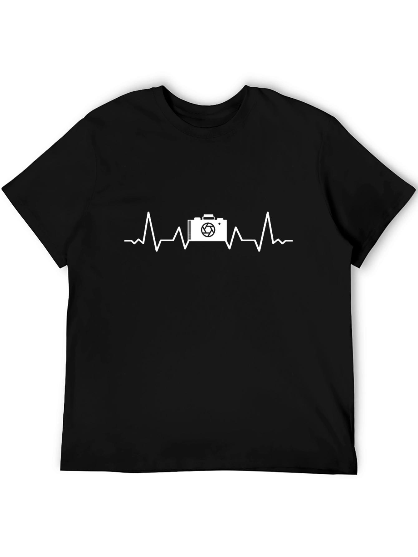 Camera Heartbeat Graphic Tee - Photographers Passion