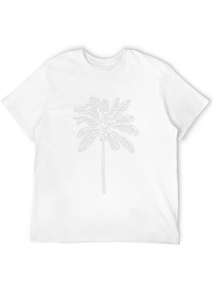 Black Palm Tree Graphic T-Shirt
