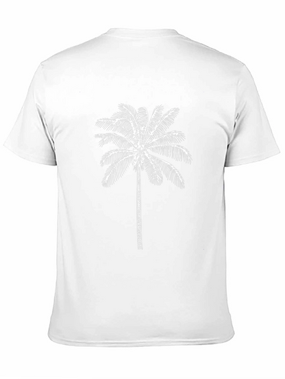 Black Palm Tree Graphic T-Shirt
