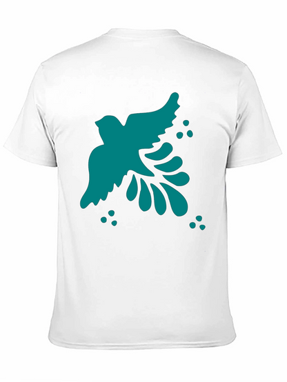 Bird Graphic Black T-Shirt