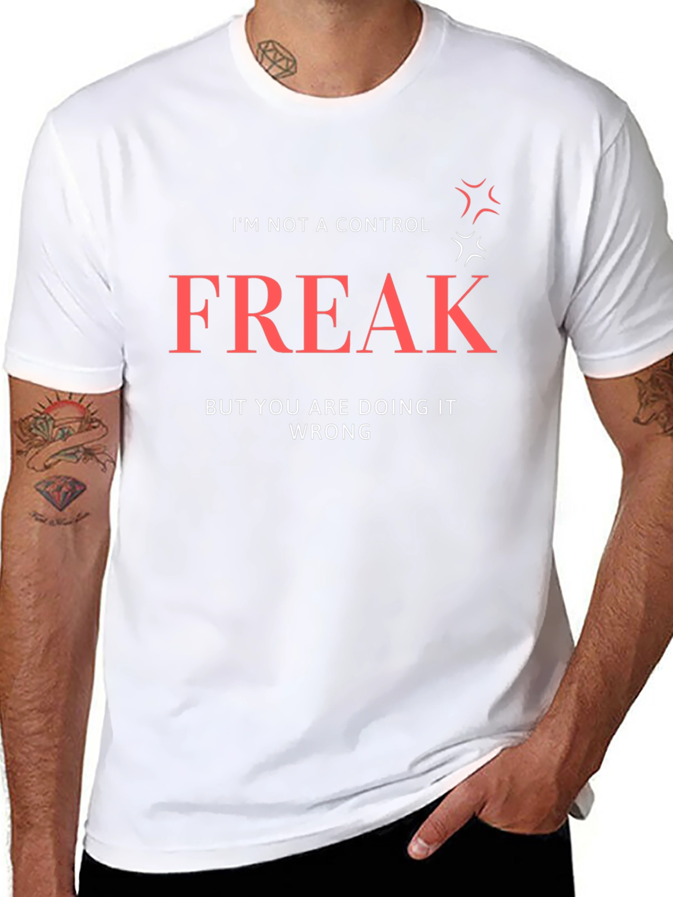 Control Freak T-Shirt: Funny Sarcastic Tee