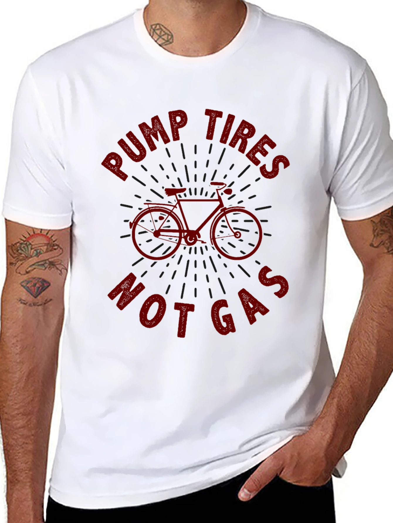 Pump Tires Not Gas T-Shirt