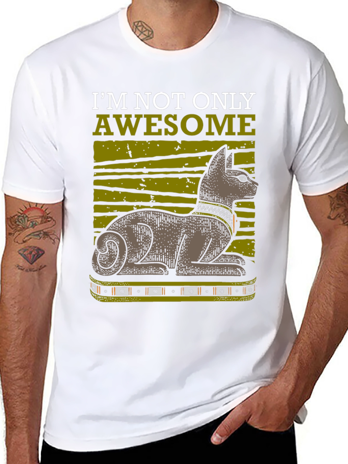 Awesome Egyptian Cat T-Shirt