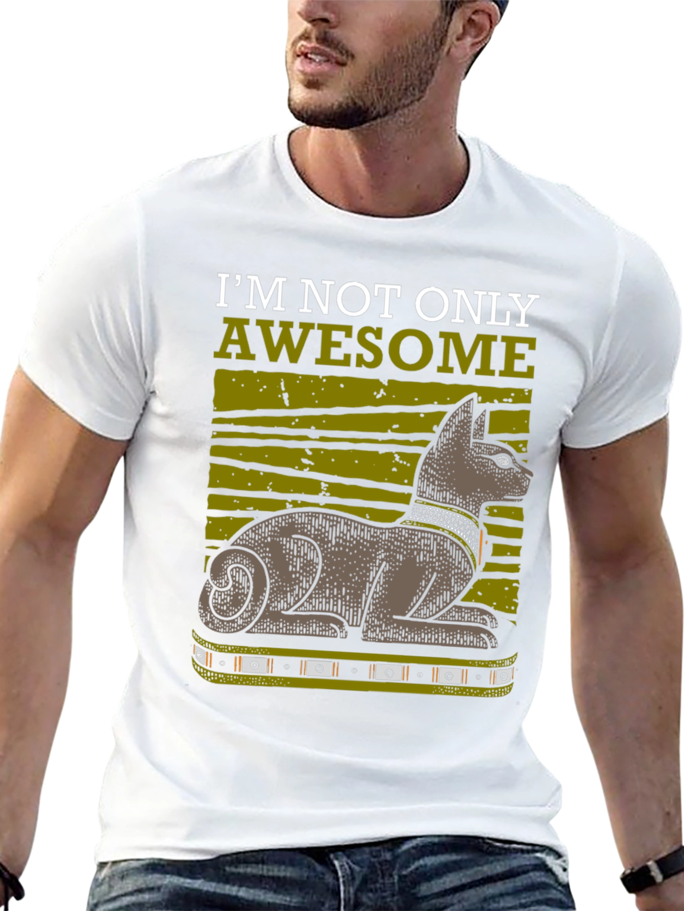 Awesome Egyptian Cat T-Shirt