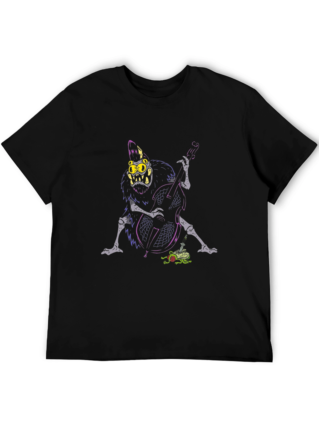 Monster Bass Player Graphic Tee