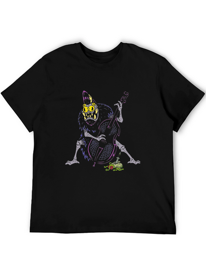 Monster Bass Player Graphic Tee