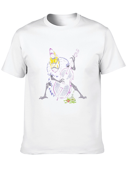 Monster Bass Player Graphic Tee