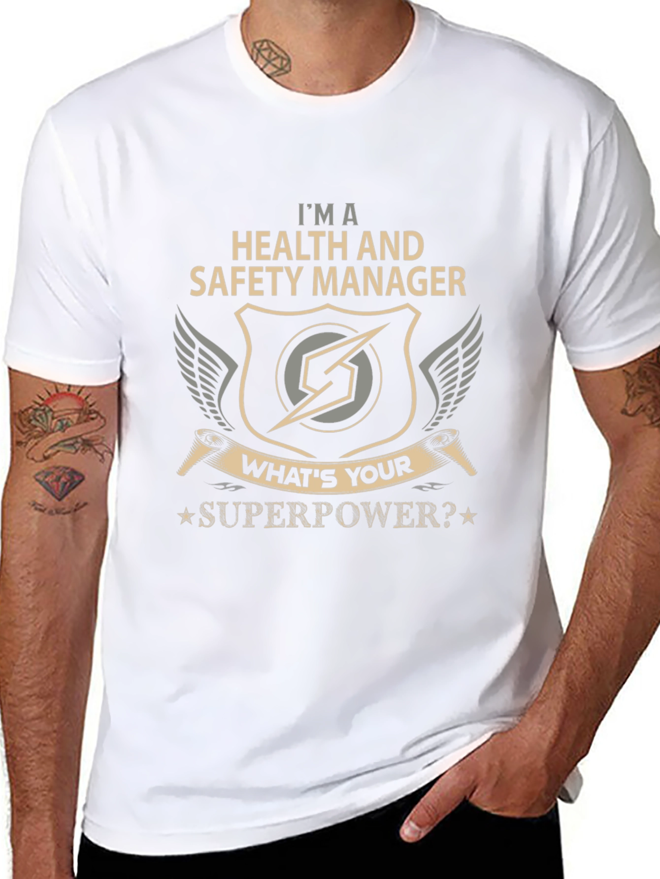 Health & Safety Manager Superpower Tee