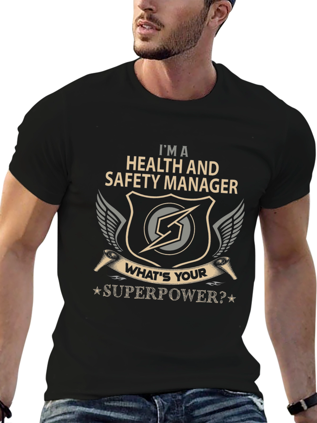 Health & Safety Manager Superpower Tee