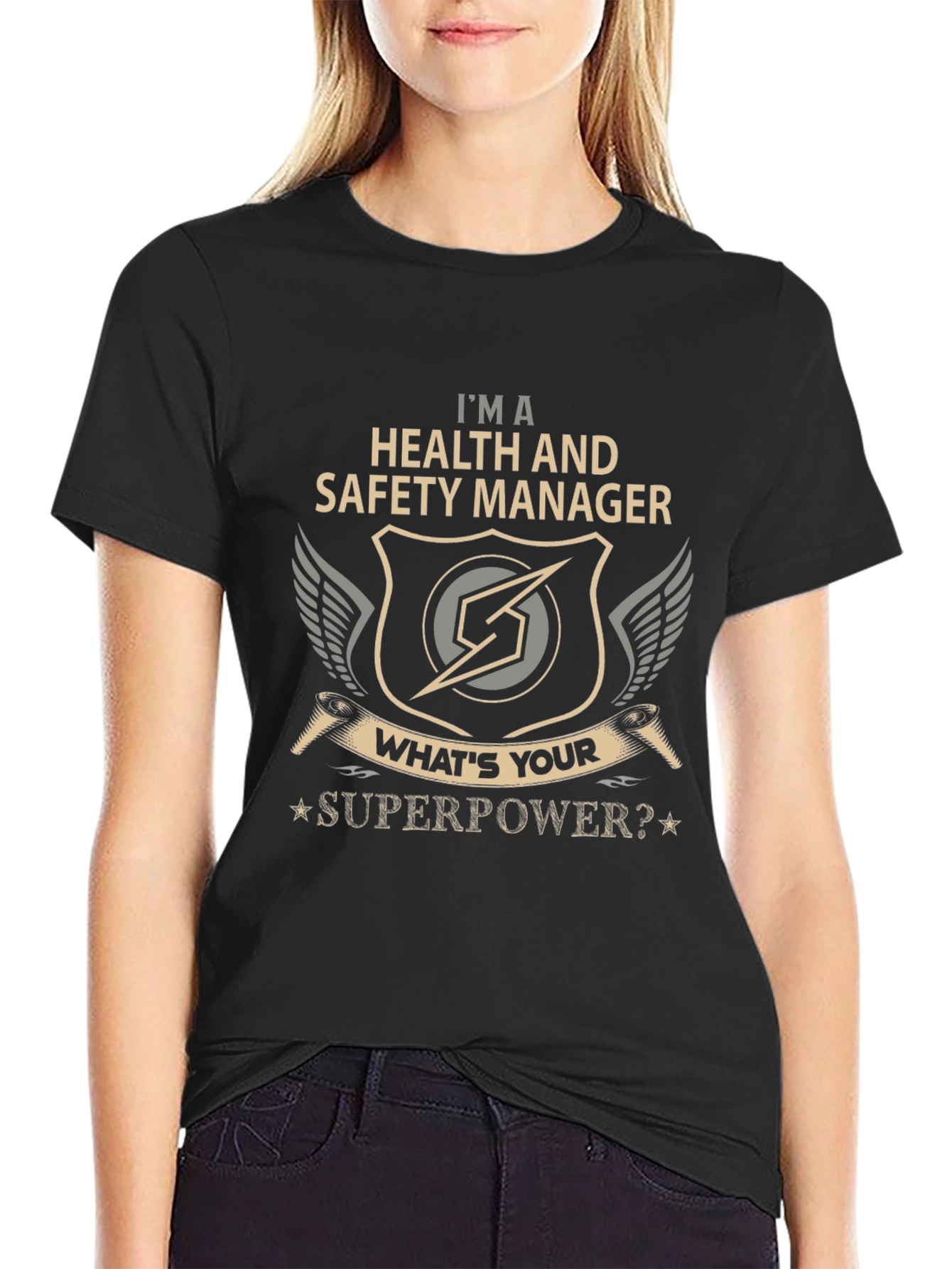 Health & Safety Manager Superpower Tee