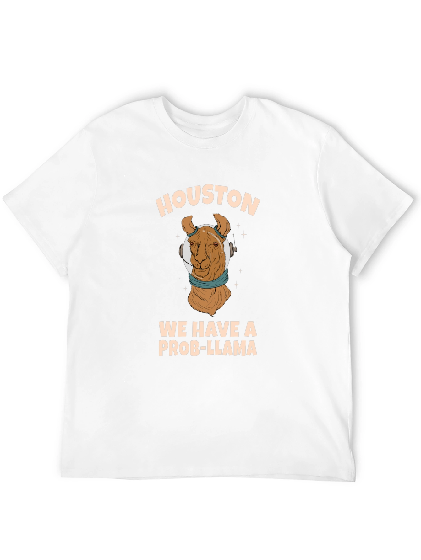 Houston We Have A Prob-Llama Graphic Tee