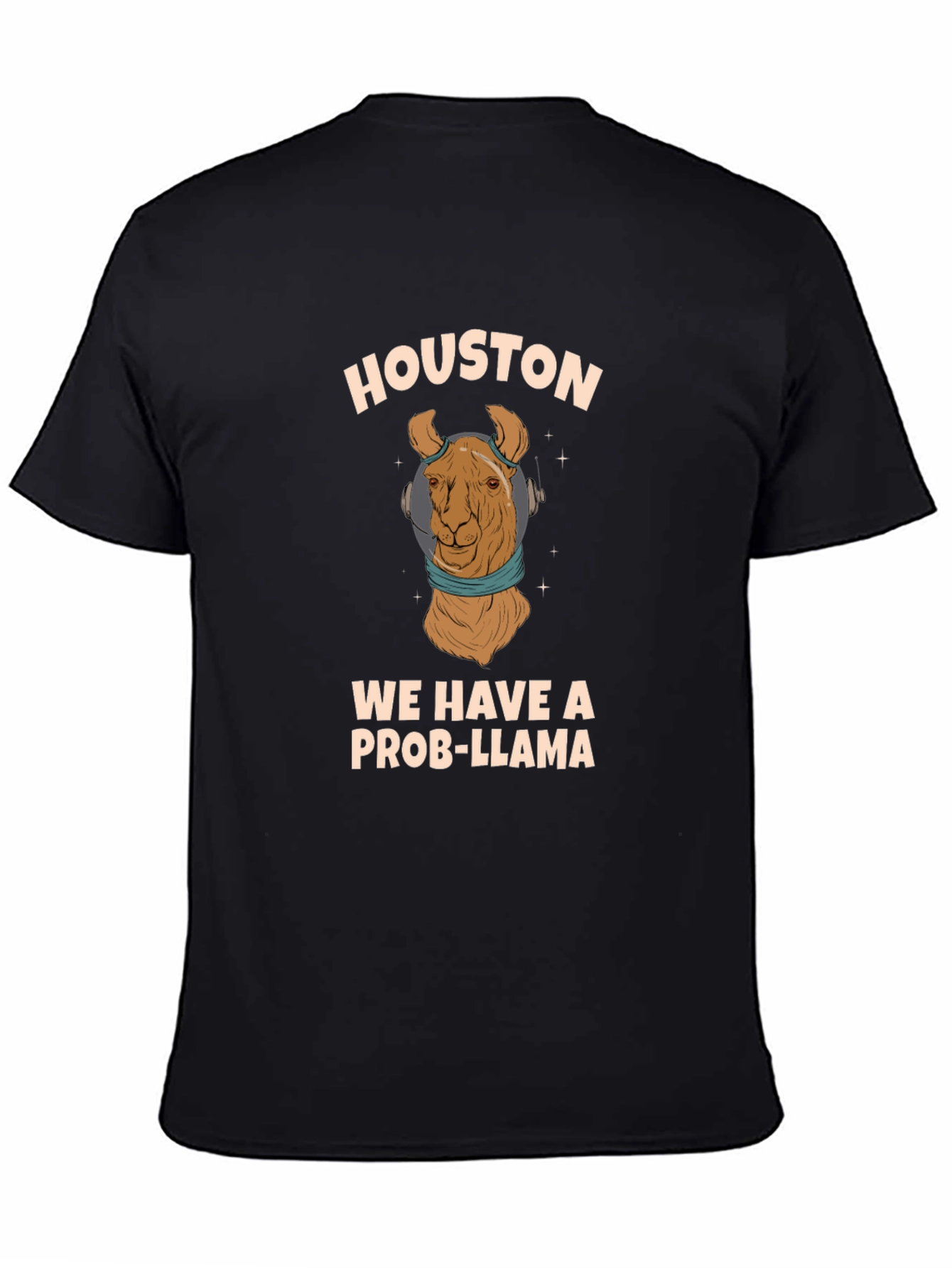 Houston We Have A Prob-Llama Graphic Tee