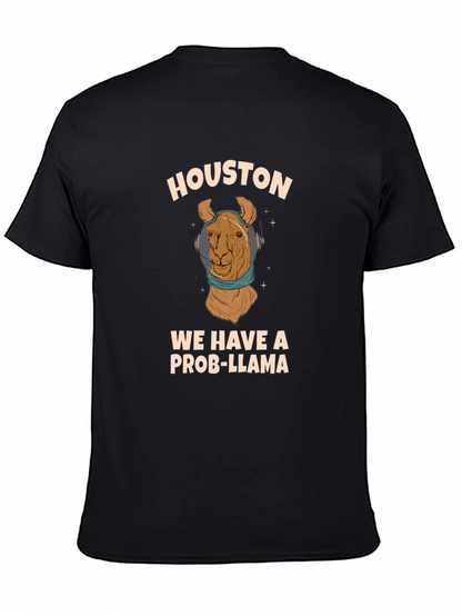 Houston We Have A Prob-Llama Graphic Tee