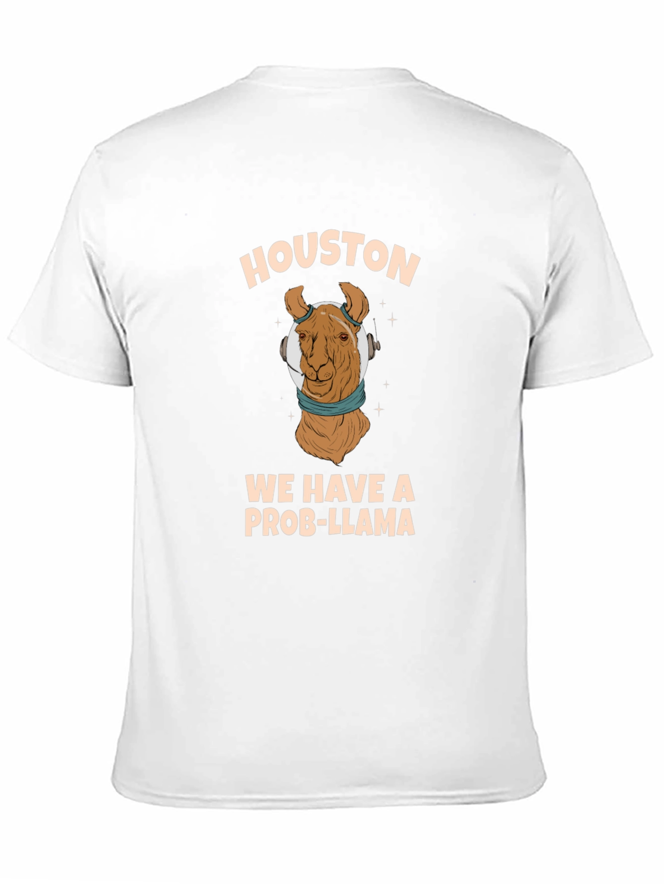 Houston We Have A Prob-Llama Graphic Tee