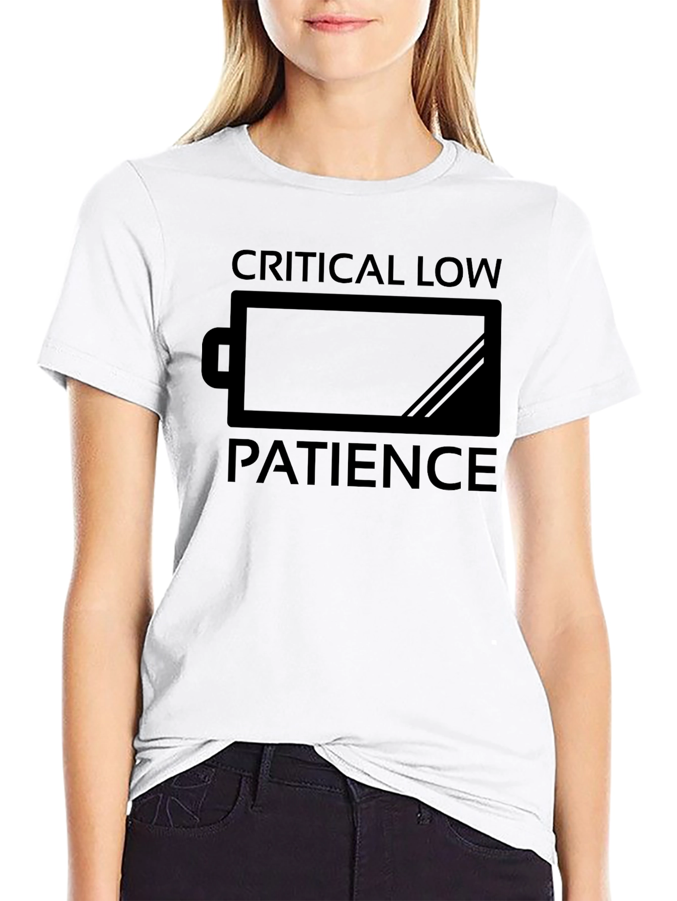 Critical Low Patience Funny Graphic T-Shirt