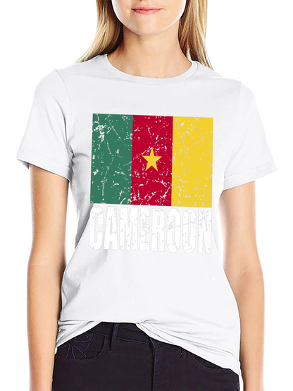 Cameroon Flag T-Shirt - Patriotic Design