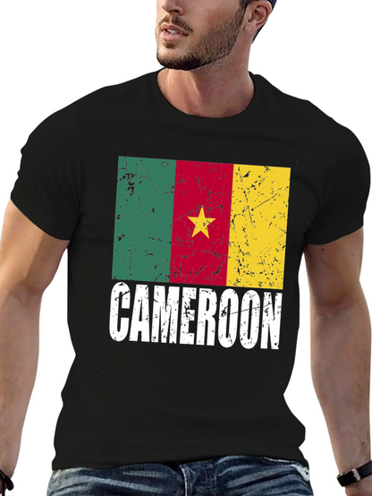 Cameroon Flag T-Shirt - Patriotic Design