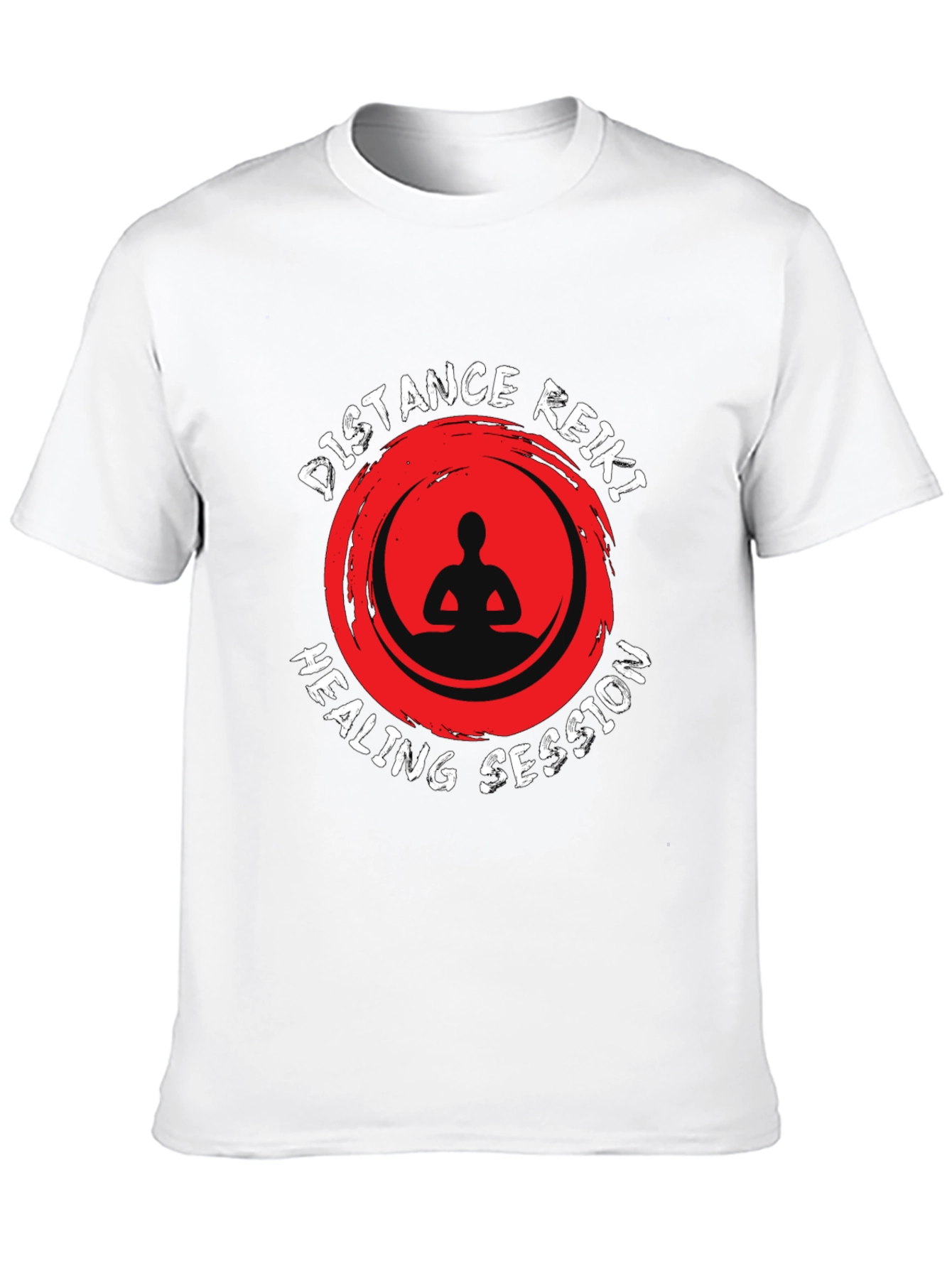 Distance Reiki Healing Session Black T-Shirt