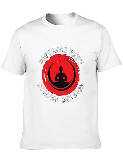 Distance Reiki Healing Session Black T-Shirt