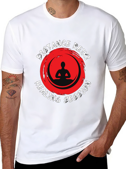 Distance Reiki Healing Session Black T-Shirt