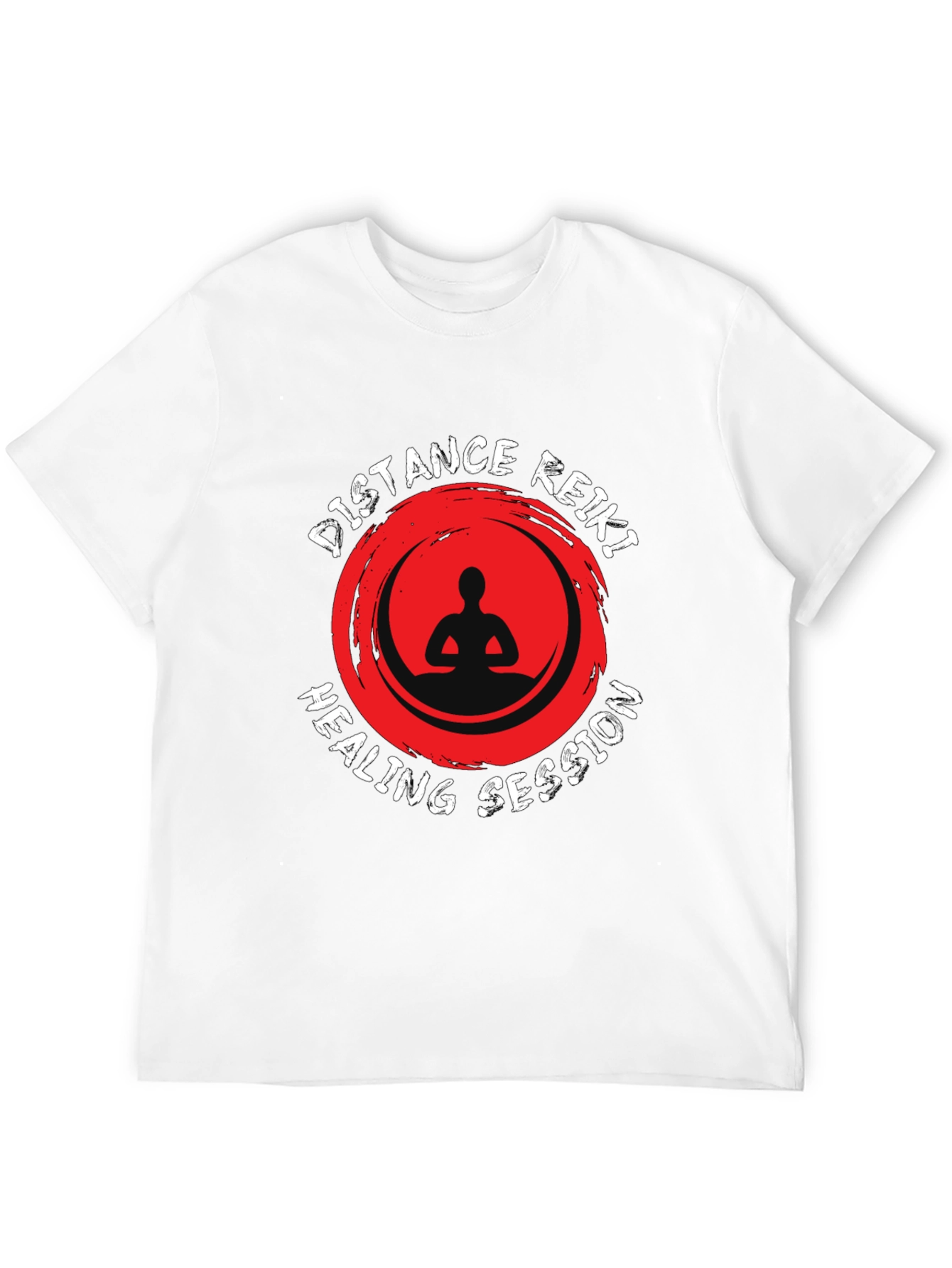 Distance Reiki Healing Session Black T-Shirt