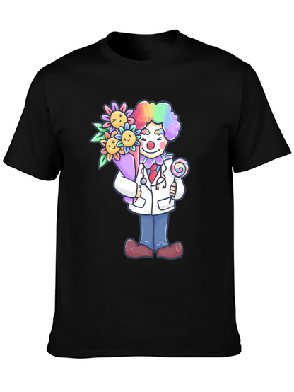 Clown Doctor Graphic Tee - Funny Medical Shirt
