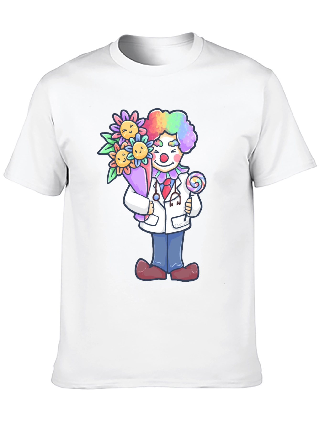 Clown Doctor Graphic Tee - Funny Medical Shirt