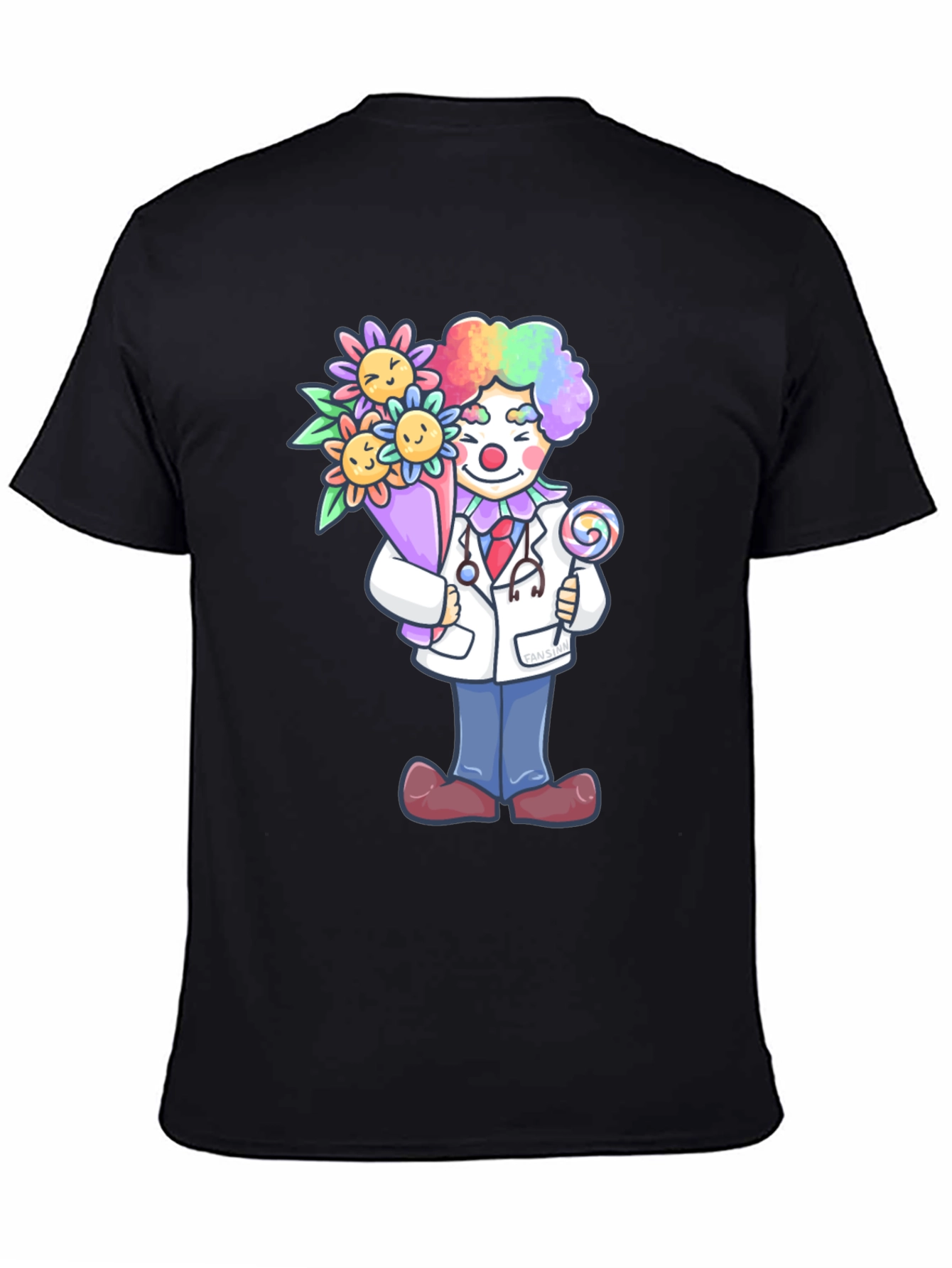 Clown Doctor Graphic Tee - Funny Medical Shirt