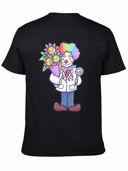 Clown Doctor Graphic Tee - Funny Medical Shirt