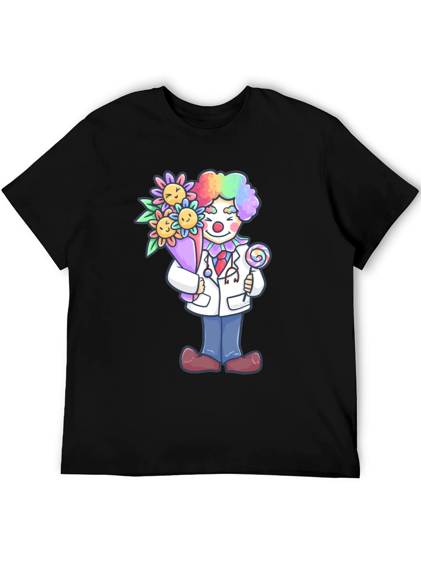 Clown Doctor Graphic Tee - Funny Medical Shirt