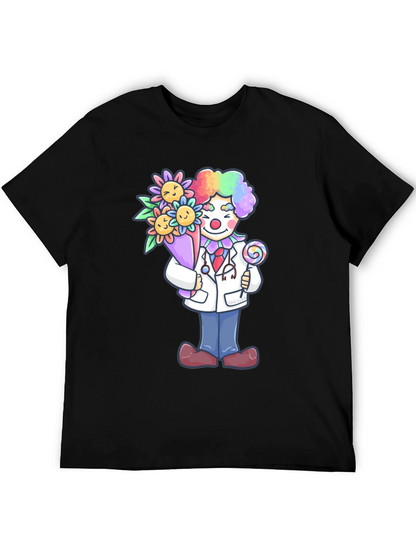 Clown Doctor Graphic Tee - Funny Medical Shirt