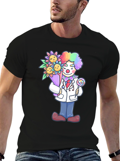 Clown Doctor Graphic Tee - Funny Medical Shirt