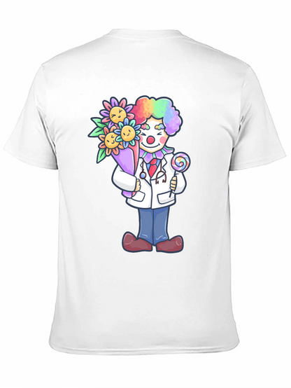 Clown Doctor Graphic Tee - Funny Medical Shirt