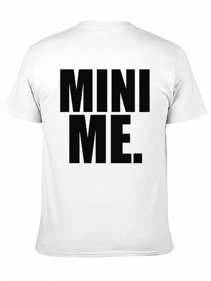 Mini Me Graphic T-Shirt - Black Crew Neck