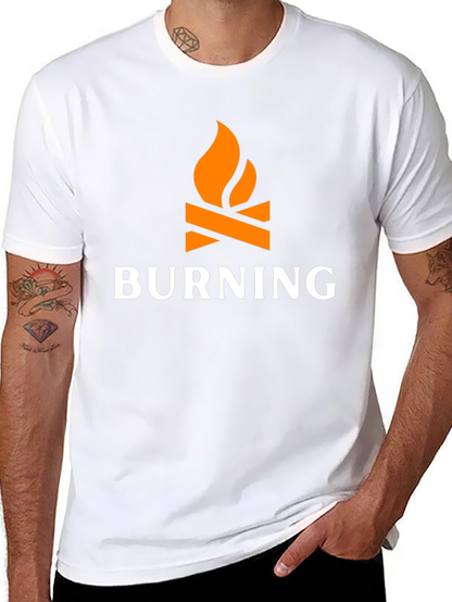 Burning Campfire Graphic Tee - Unisex