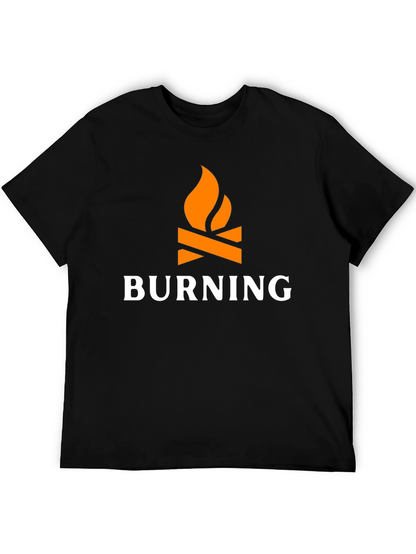 Burning Campfire Graphic Tee - Unisex