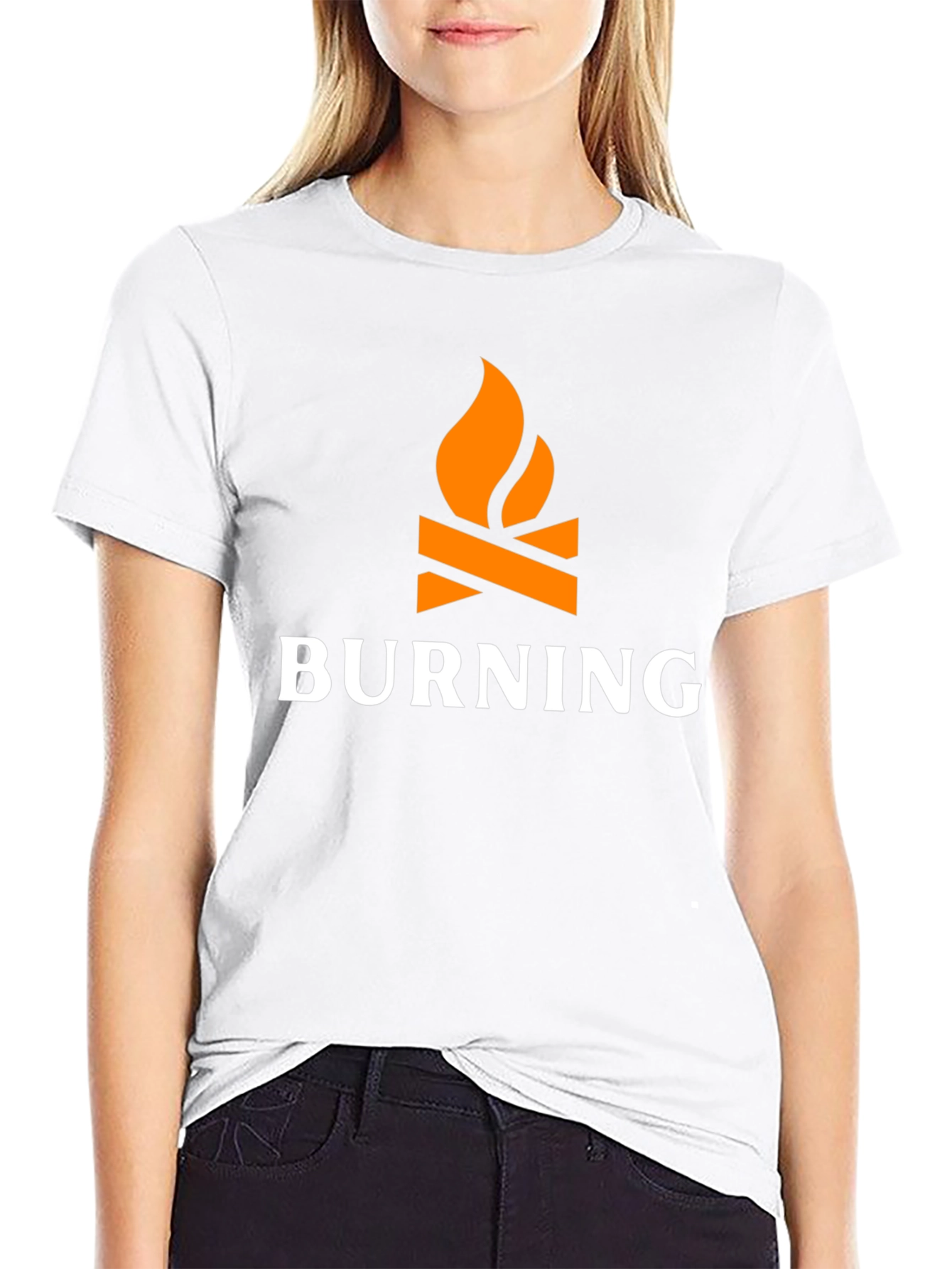 Burning Campfire Graphic Tee - Unisex