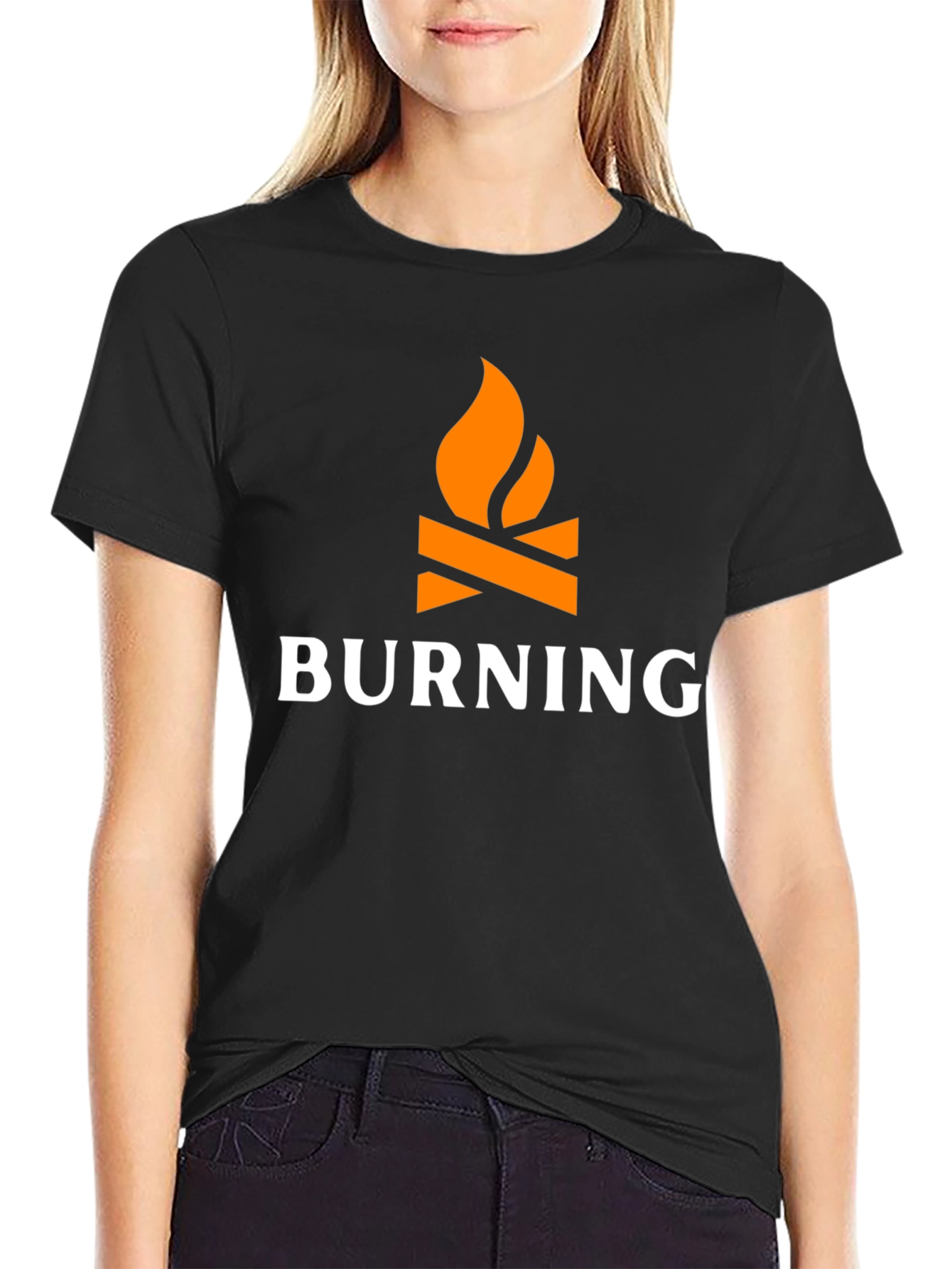 Burning Campfire Graphic Tee - Unisex