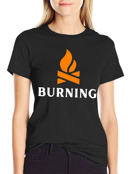 Burning Campfire Graphic Tee - Unisex