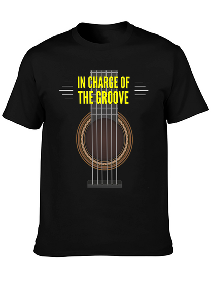 In Charge of The Groove Guitar Graphic Tee