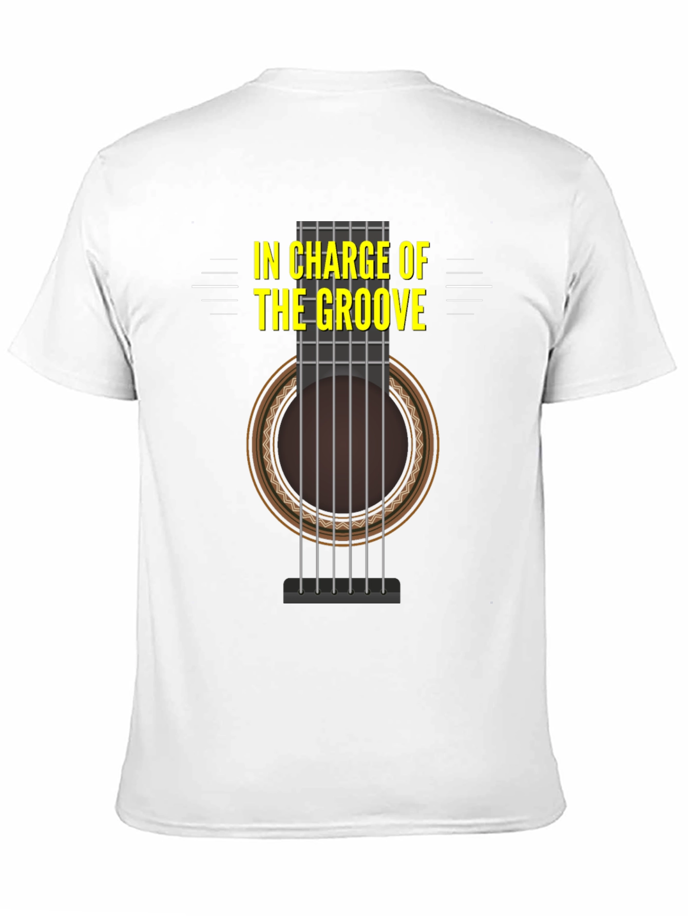 In Charge of The Groove Guitar Graphic Tee