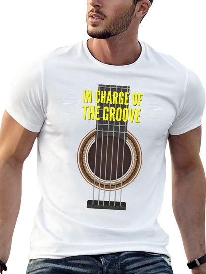 In Charge of The Groove Guitar Graphic Tee