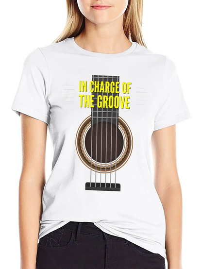 In Charge of The Groove Guitar Graphic Tee