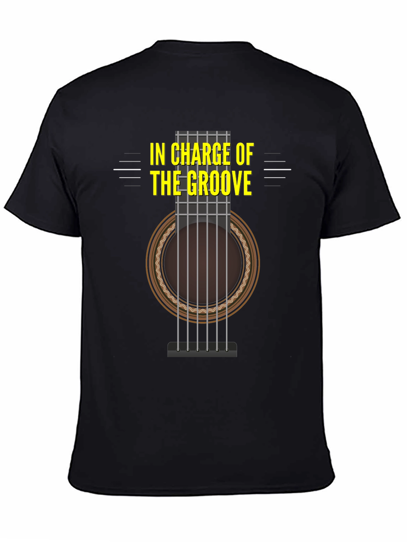 In Charge of The Groove Guitar Graphic Tee