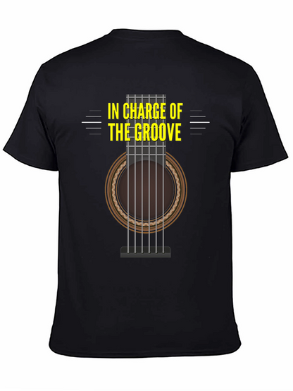 In Charge of The Groove Guitar Graphic Tee