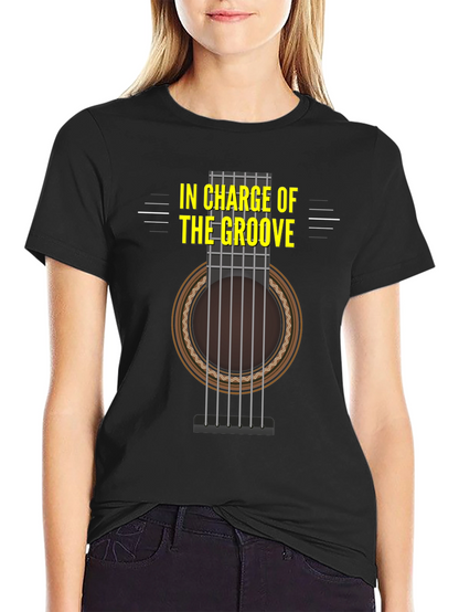 In Charge of The Groove Guitar Graphic Tee